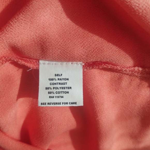 One World casual loose fit drop shoulder top XL - Picture 5 of 5